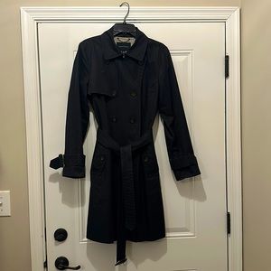 Banana Republic Black Trench Coat